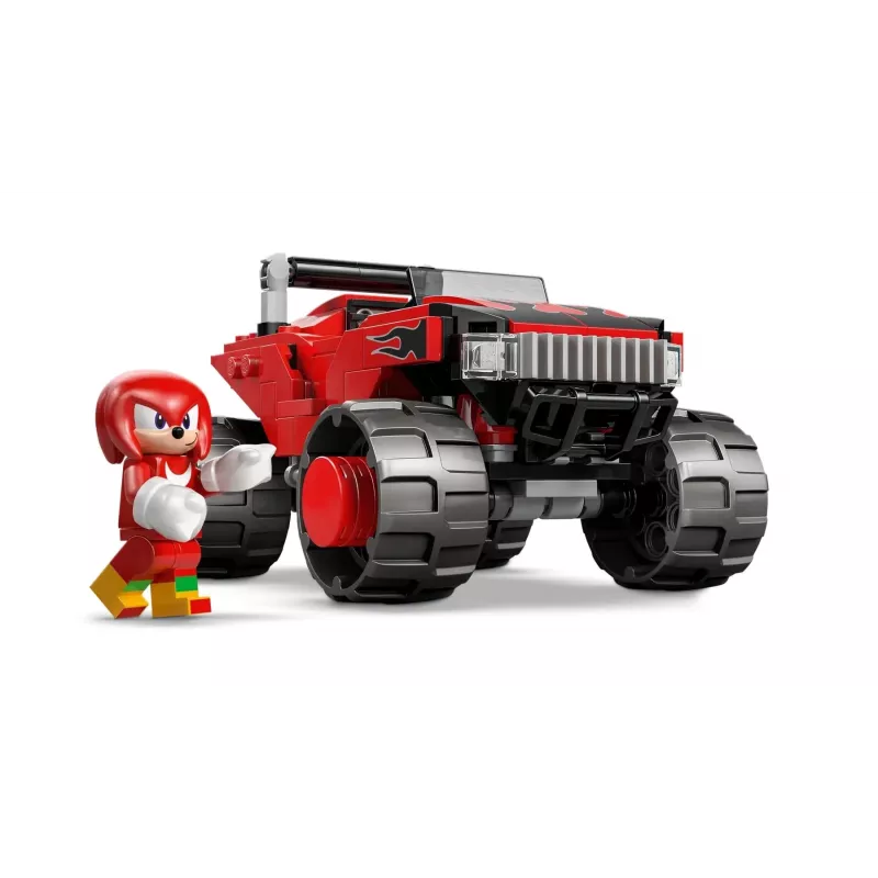 LEGO SONIC THE HEDGEHOG 77118 Sidabrinė's Car vs Knuckles' Monster Truck
