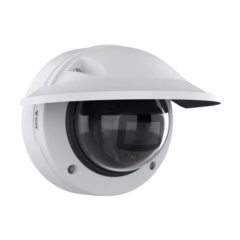 IP stebėjimo kamera Axis P3278-LVE — kupolinė, 3840×2160, vidaus ir lauko, montavimas prie lubų/sienos, 1/1,8 colio CMOS, 0,03 lx, 103° H