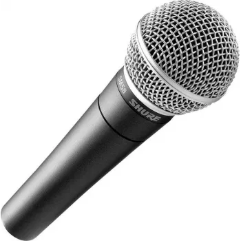 Shure SM58SE - dinaminis, kardioidinis, vokalinis mikrofonas su jungikliu