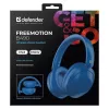 Belaidės ausinės Defender Fre Emotion B490 — mėlynos, ant ausų, Bluetooth, įmontuotas mikrofonas