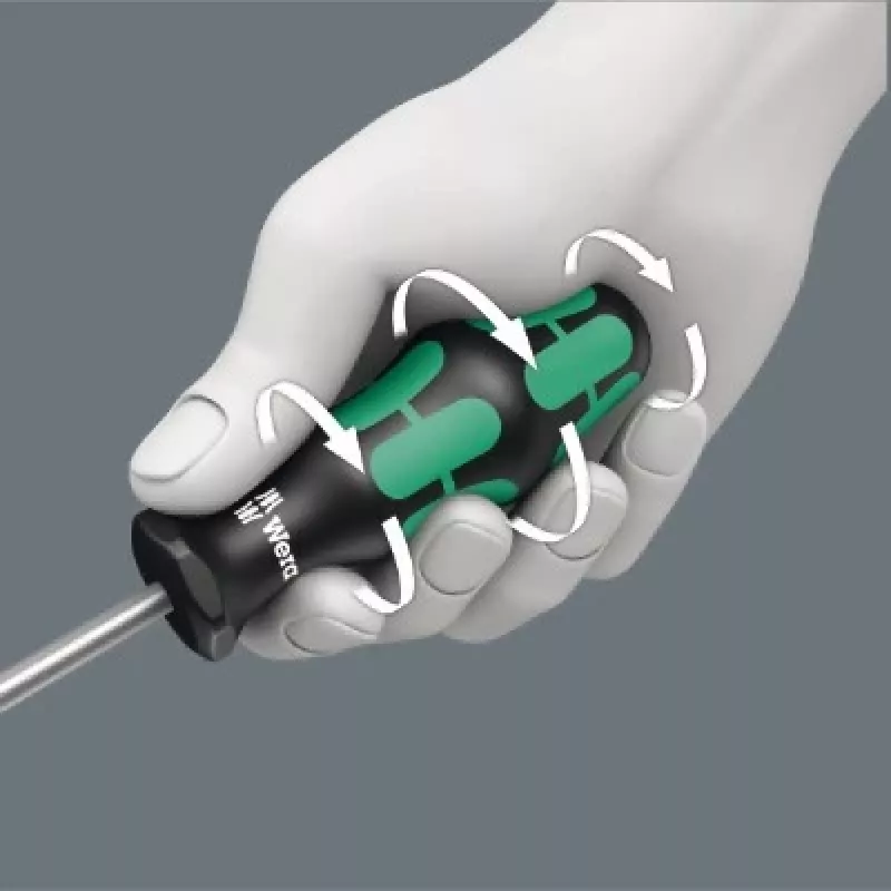 Wera 335/350/355/6 Kraftform Plus rinkinys. Standartinis atsuktuvas Wera 335/350/355/6 Kraftform Plus