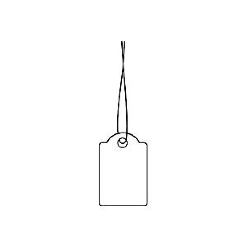 Virvelinės žymėjimo etiketės HERMA 6932 15x24 mm su balta virvele