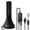 Televizijos antena QOLTEC TV DVB-T/T2 Qoltec (vidaus/lauko) modelis 57065