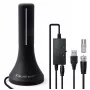 Televizijos antena QOLTEC TV DVB-T/T2 Qoltec (vidaus/lauko) modelis 57065