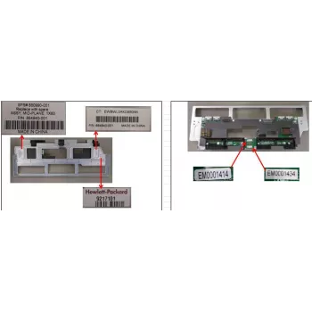 Vidurinė plokštė, skirta HP Enterprise Apollo 4510 (MPN 880990-001)