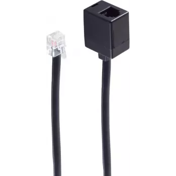 shiverpeaks BS70223-6/6 telefono laidas 3 m juodas (BS70223-6/6)