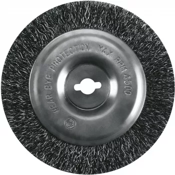 Šveitimo šepetys Einhell 3424115 nailoninis plieno pilkos spalvos apvalios formos 2 vnt.