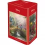 Thomas Kinkade Studios: Mickey & Minnie in the Nostalgia Metal Tin, Puzzle 500 Pieces