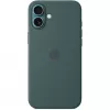 Apple iPhone 16 Plus Silikoninis dėklas su MagSafe - Lake Green
