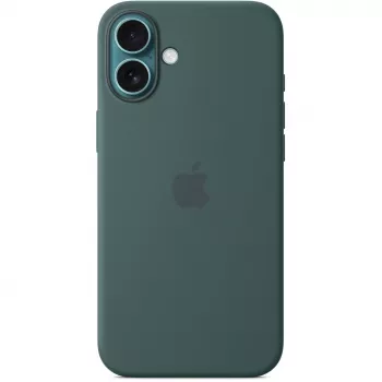 Apple iPhone 16 Plus Silikoninis dėklas su MagSafe - Lake Green