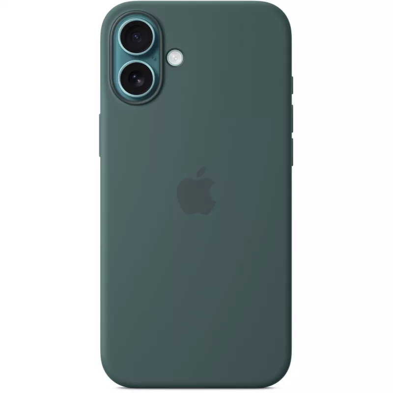 Apple iPhone 16 Plus Silikoninis dėklas su MagSafe - Lake Green
