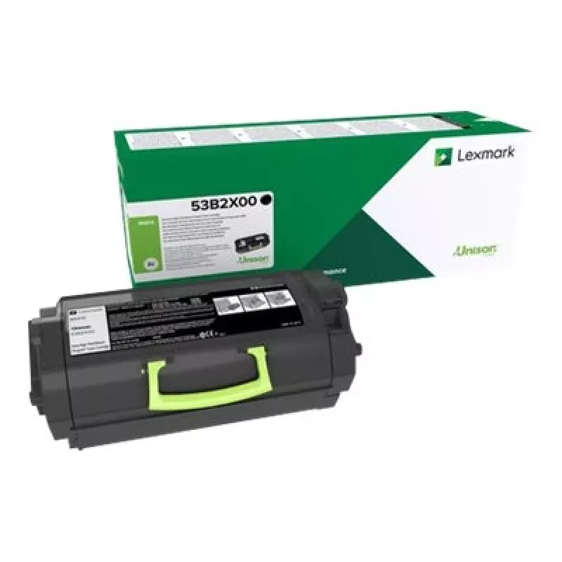 “Lexmark 53B2X00” dažų kasetė 1 vnt. Originali juoda