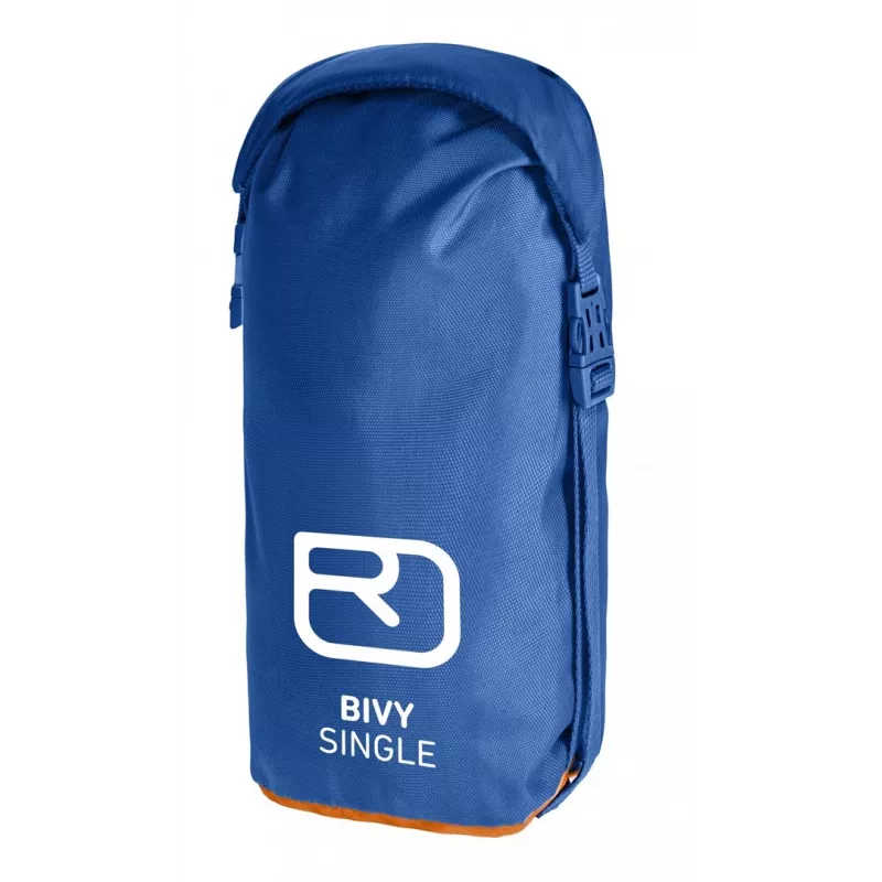 ORTOVOX Bivy Single Adult stačiakampis miegmaišis iš poliuretano, mėlynas, oranžinis