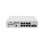 Tinklo komutatorius MikroTik CSS610-8G-2S+IN — 8x Gigabit RJ-45, 2x SFP+ 10G, PoE, 12–57V įvestis
