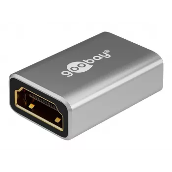 Goobay HDMI adapterio jungtis, paauksuota, 8K, 60 Hz, lizdas A tipo > (72008)