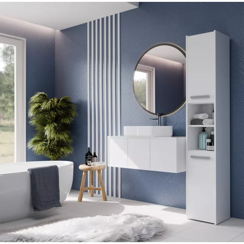 Topeshop S30 balta vonios spintelė