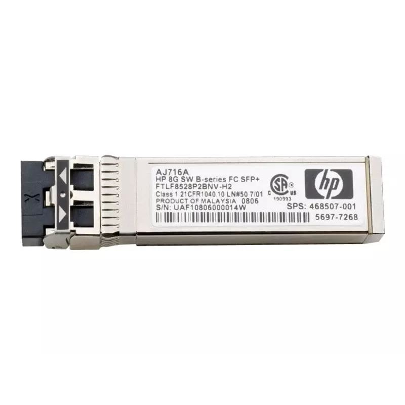 HPE - SFP+-siųstuvas-imtuvas-Modul - 16Gb-Fibre-Channel (SW) Fibre Channel LC