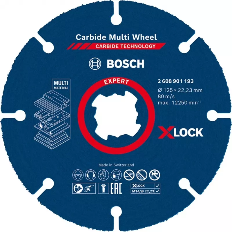 Bosch EXPERT CARBIDE MULTI WHEEL pjovimo diskas