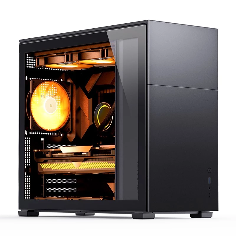 PC korpusas Jonsbo D41 STD Midi Tower Juoda
