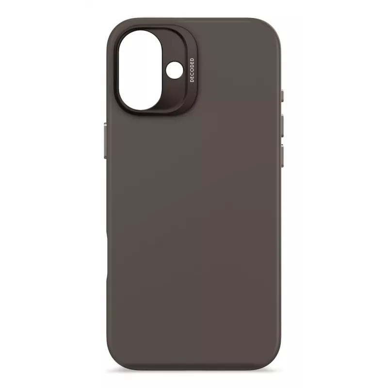 Cover Decoded Silicone dėklas iPhone 16 Plus 17 cm Juoda