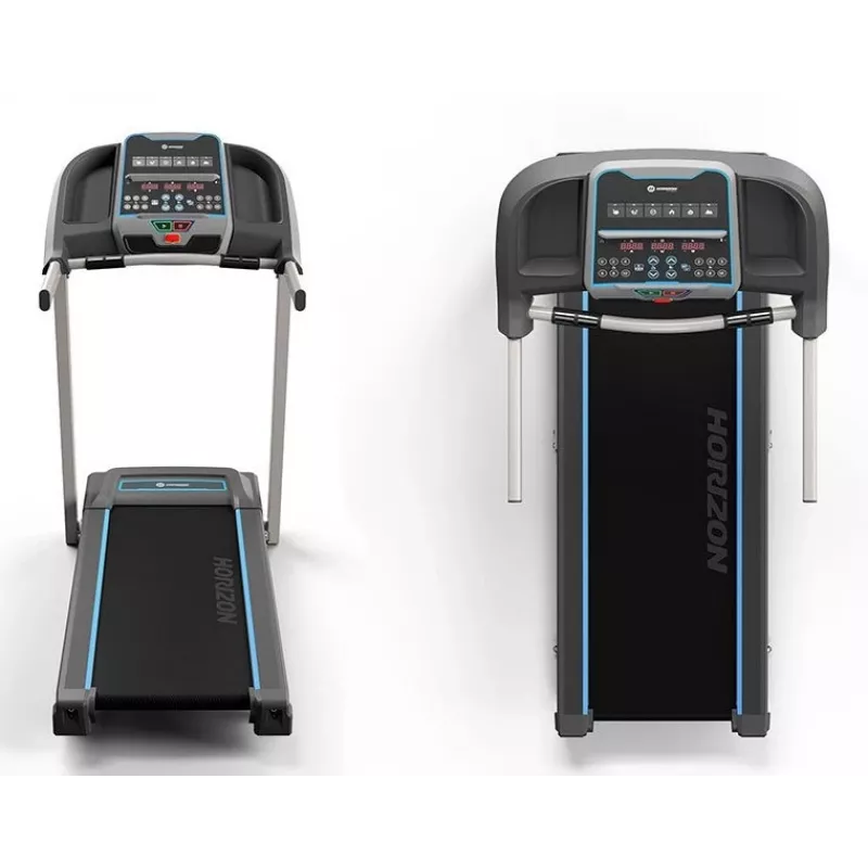 Bėgimo takelis JOHNSON Fitness & Wellness TR50 — bėgimo zona 406×1270 mm, maks. greitis 16 km/h, maks. naudotojo svoris 113 kg
