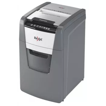 Rexel AutoFeed+ 130M popieriaus smulkintuvas, mikro-pjovimo smulkinimas, 55 dB, juoda, pilka