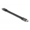 DeLOCK USB laidas 40 Gbps Type-C į Type-C 15 cm PD 3.0 100 W
