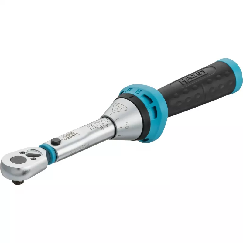 Mechaninis spragtelėjimo dinamometrinis raktas HAZET 5108-3CT