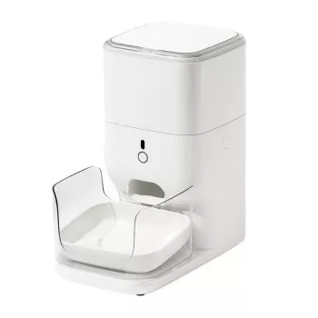 Automatinis gyvūnų šėrimo ir girdymo įrenginys Catlink Fresh 2 Standard — ABS korpusas, 4 L sauso maisto talpa, balta