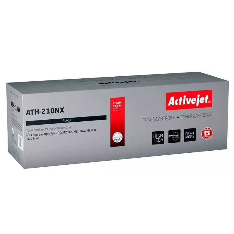 Activejet ATH-210NX dažiklis (pakaitalas HP 131X CF210X, Canon CRG-731BH; Supreme; 2400 puslapių; juodas)