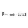 LogiLink AU0002F RS-232 USB 2.0 adapteris, laidas, juodas