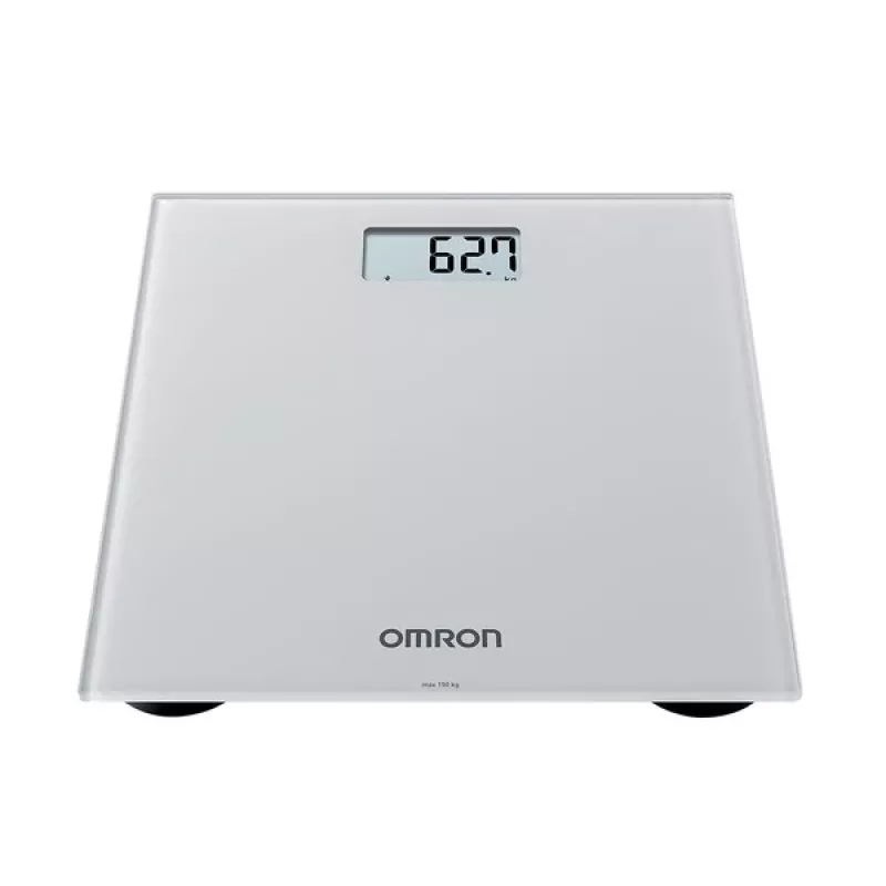 Omron HN300T2 Intelli IT stačiakampės pilkos elektroninės asmeninės svarstyklės