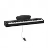 Skaitmeninis pianinas Kruger & Matz KMDP-45-BK — 88 klavišų svertinė klaviatūra, matinė juoda