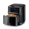 Karšto oro gruzdintuvė Caso Steam and AirFry 700, 1700 W, 7 L, juoda
