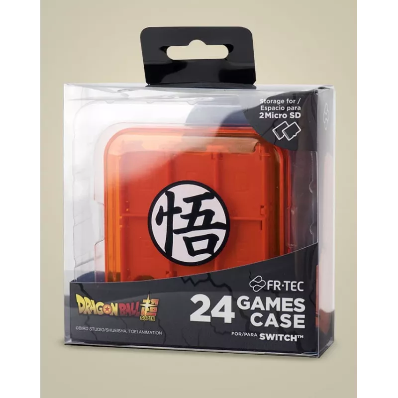 Kasečių dėklas FR-TEC Dragon Ball Super Nintendo Switch oranžinis