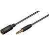 Microconnect IPOD003B garso kabelis 1 m 3,5 mm, juodas