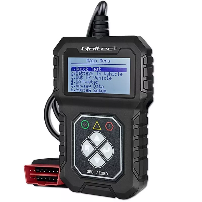OBDII diagnostikos testeris QOLTEC ProLine (modelis 50684)