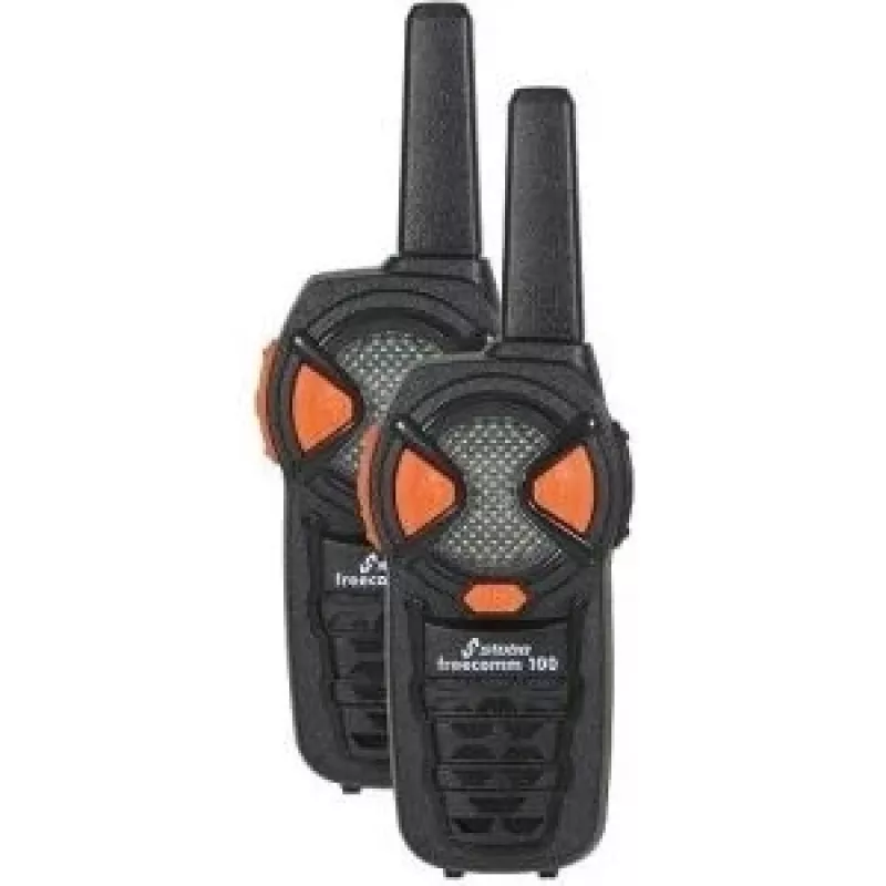 Dvipusis radijas Stabo Freecomm 100 6 kanalai 446.00625 - 446.06875 MHz Juodas