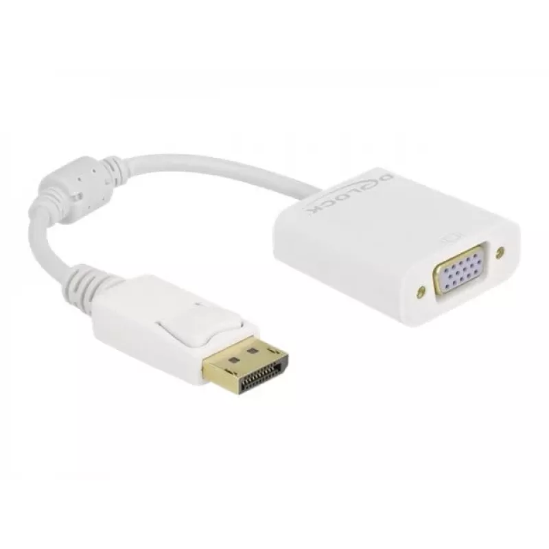 Adapteris DisplayPort 1.2 tėvas į VGA moterišką DeLOCK 61007