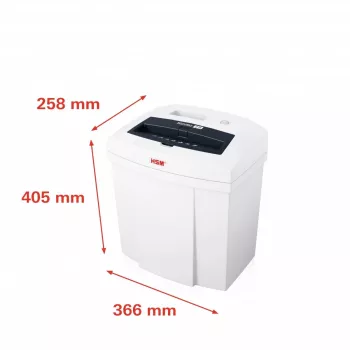 Popieriaus smulkintuvas HSM SECURIO C14 juostinis smulkinimas 22,6 cm baltas