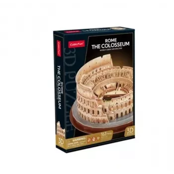 3D dėlionė Cubicfun 306-MC279H, 163 dalys, Koliziejaus Romoje modelis