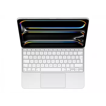 Apple Magic klaviatūra for iPad Pro 13-inch M4 German White QWERTZ Trackpad