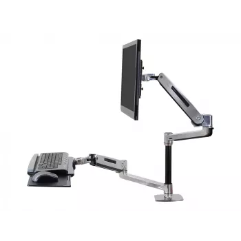 ERGOTRON WorkFit-LX, sėdimo-stovimo darbo stalo tvirtinimo sistema