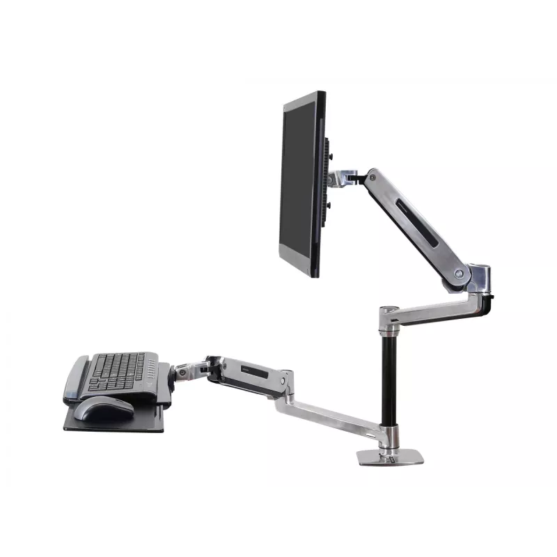 ERGOTRON WorkFit-LX, sėdimo-stovimo darbo stalo tvirtinimo sistema