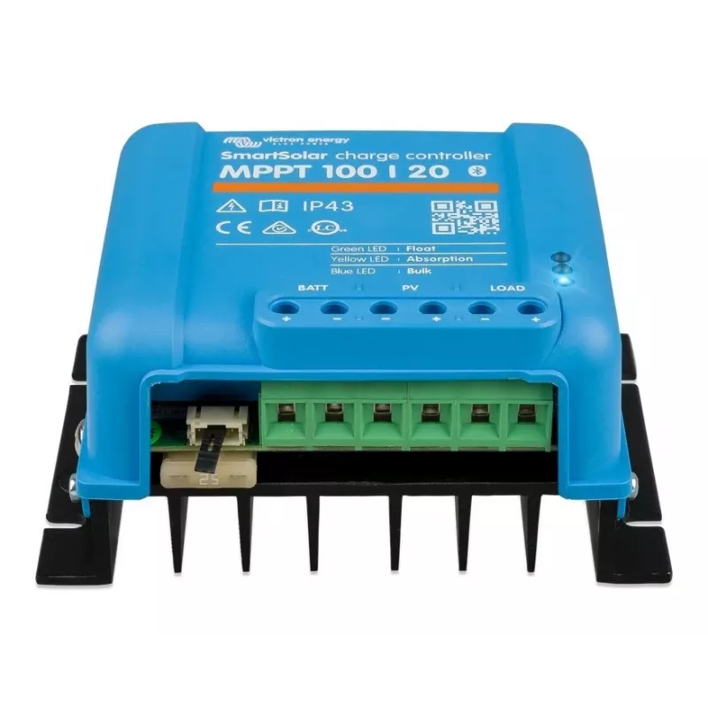 Saulės įkrovos valdiklis Victron SmartSolar MPPT 100/20 48V 20A