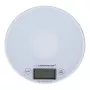 Elektroninės virtuvės svarstyklės ESPERANZA EKS003W, 5 kg talpa, 1 g tikslumas, grūdintas stiklas, jutiklinis valdymas