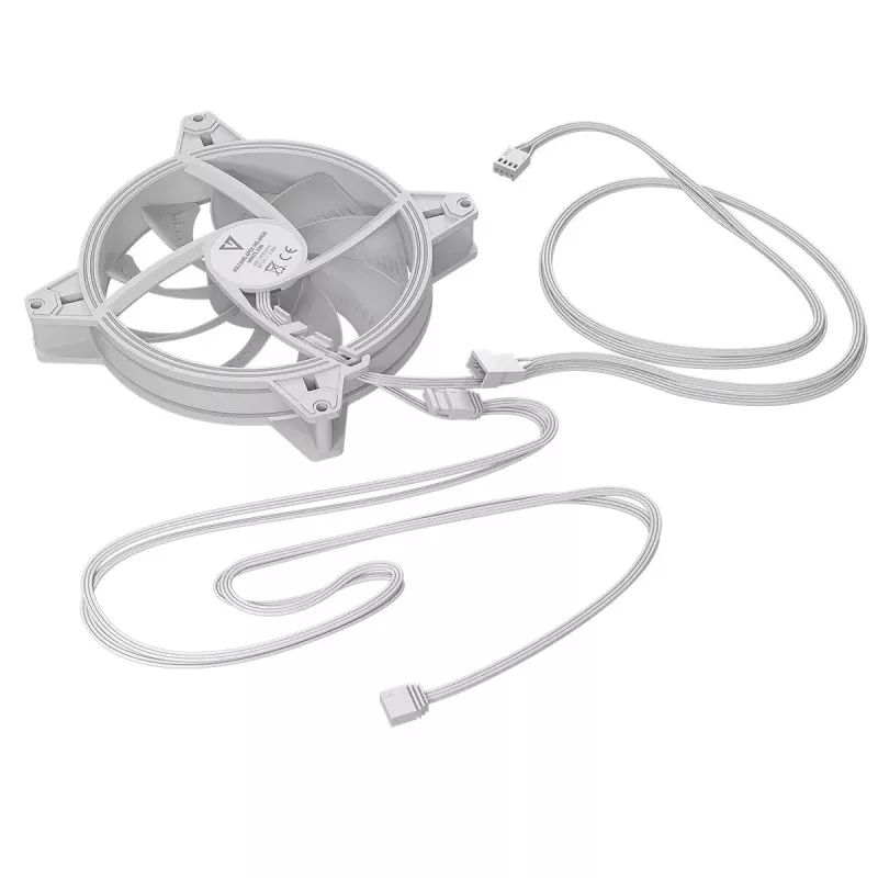 Korpuso ventiliatorius MODECOM VOLCANO APEX 140 ARGB White 140mm