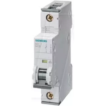 Siemens miniatiūrinis grandinės pertraukiklis 2 A 1 polius C (5SY4102-7)