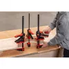 Vienos rankos spaustuvas Bessey EZ360-30 300 mm gylis, 80 mm atvėrimas, juoda/raudona