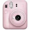 Momentinio spausdinimo fotoaparatas Fujifilm Instax Mini 12 Rožinis — nuotrauka 86×54 mm, filmas 62×46 mm, 60 mm židinio nuotolis